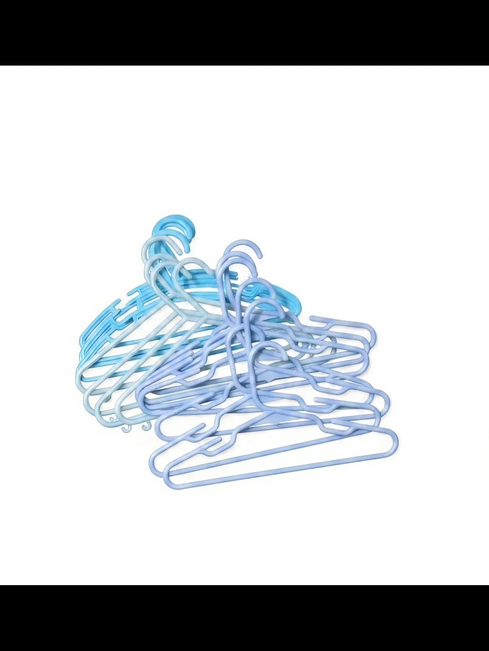 💥Set of Blue Baby/Toddler Plastic Clothes Hangers
